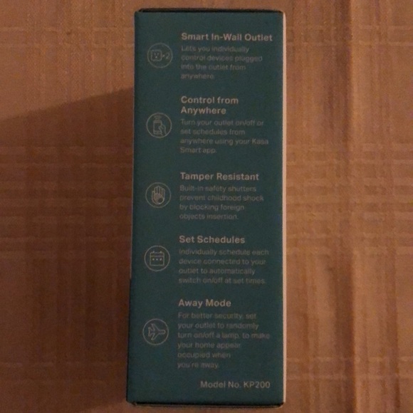 Kasa Smart Wi-Fi Outlet (2-outlet) NIB - Picture 3 of 6